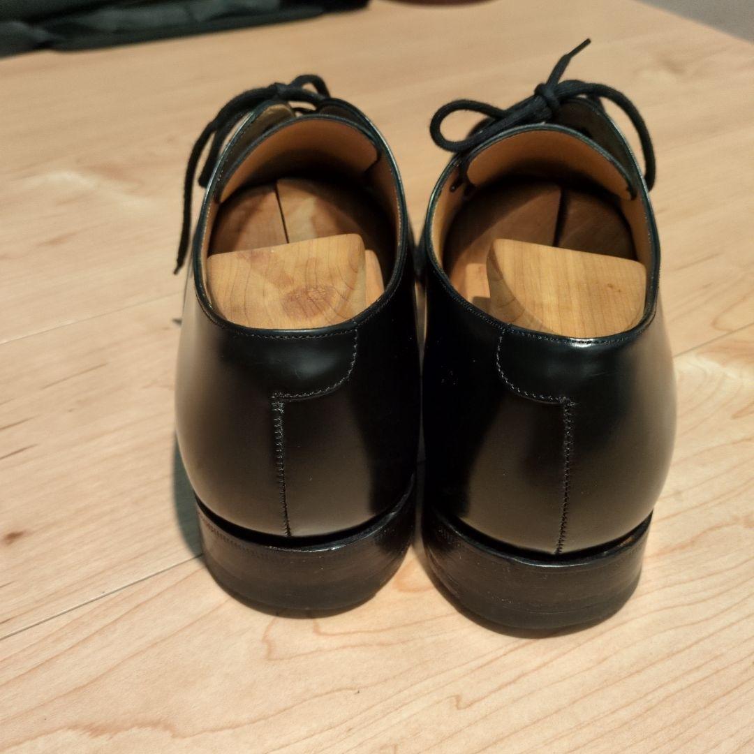 レアモデル　チャーチ　ブラックレザー ビジネスシューズ レースアップ　70F