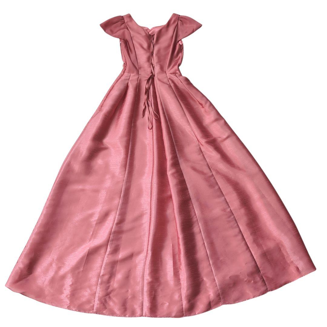 新品 Genet Vivien ジュネビビアン サテン ロングドレス