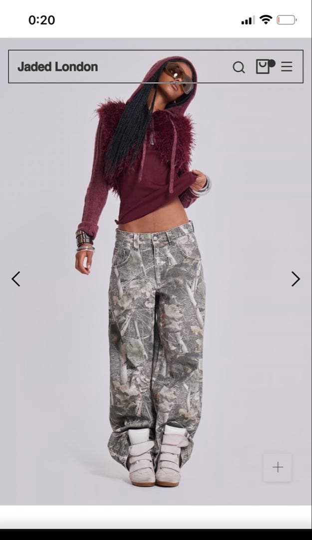 TWICE着用JADED LONDON Colossus Baggy Jeans