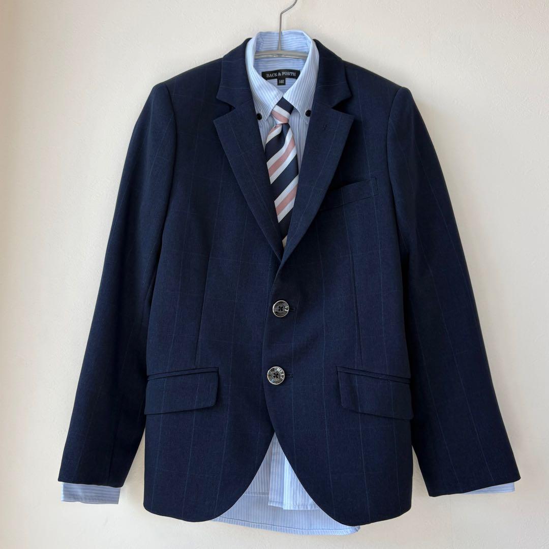 フォーマル　パンツスーツ　140 キッズ　男女兼用