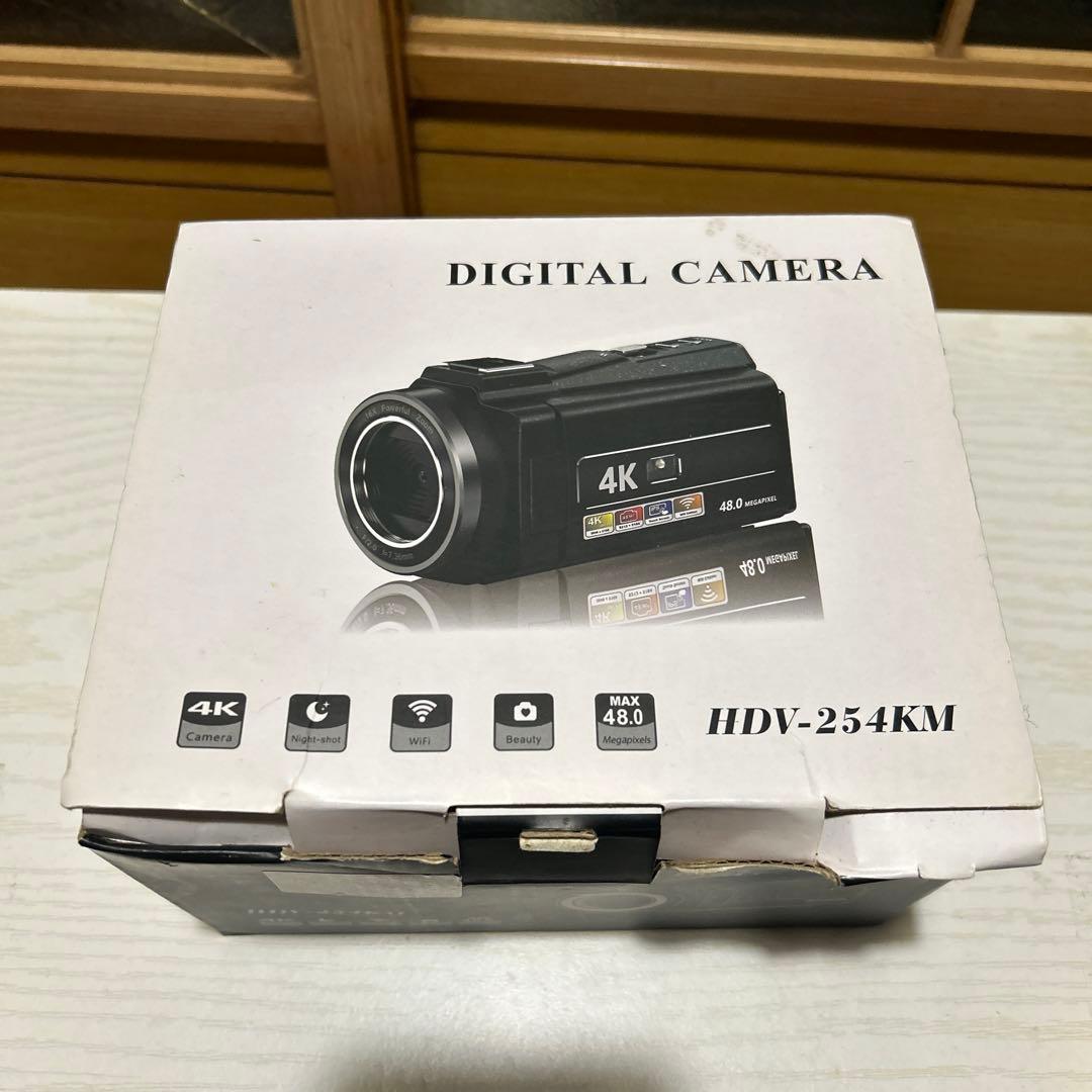 [美品] 4Kデジタルカメラ HDV-254KM ビデオカメラ [即購入ok]