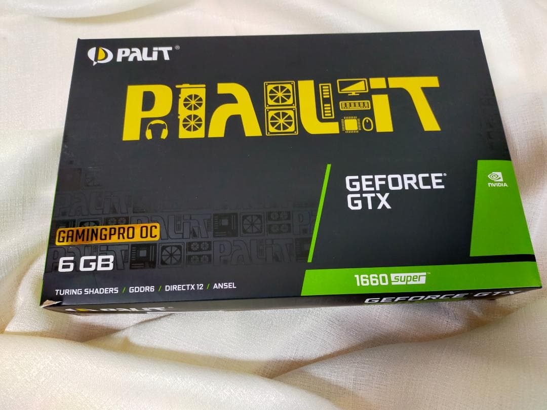 グラフィックボード・グラボ・ビデオカード PALIT GEFORCE GTX 1660 Super 6GB