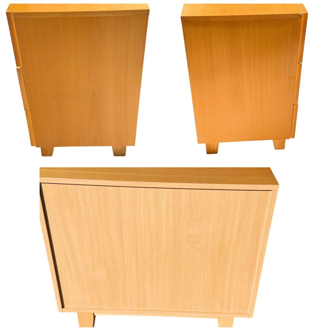 KZ025 【廃盤】unico MIO チェスト 北欧モダンデザインナチュラル