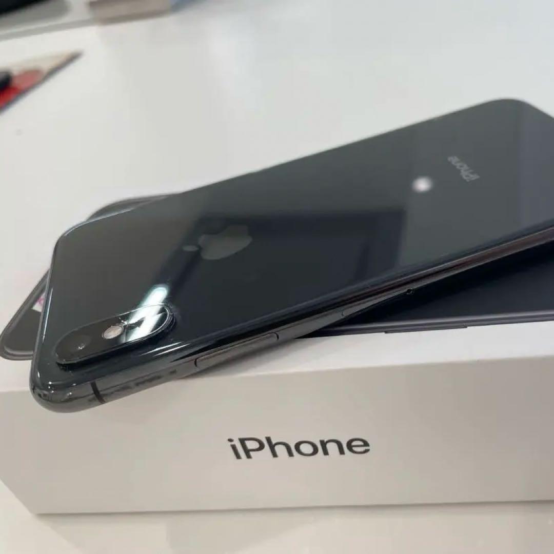 iPhone XS 64GB スペースグレイ 本体 美品 APPLE
