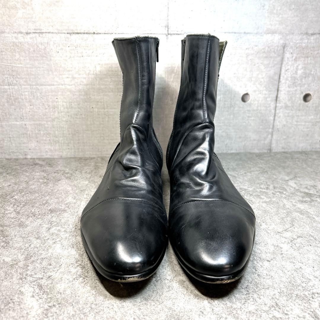 【alfredo BANNISTER】カッティングブーツ/Y2K/サイドジップ/