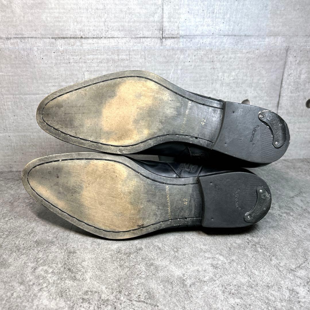 【alfredo BANNISTER】カッティングブーツ/Y2K/サイドジップ/