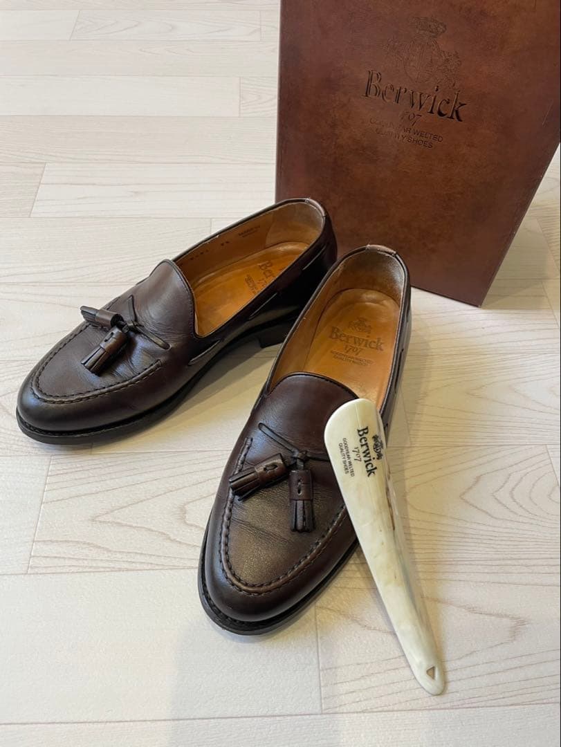 バーウィック　タッセルローファー8491 ダイナイトソール