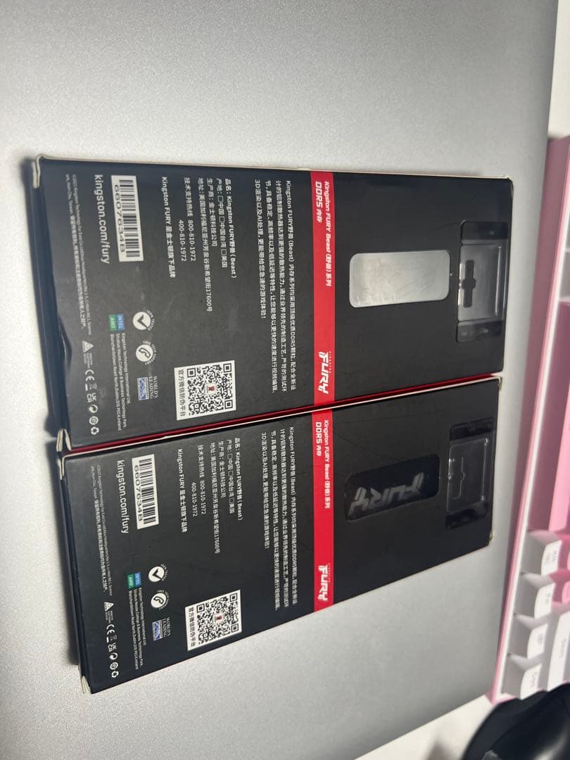 メモリー Kingston FURY DDR5 5600Mhz 32Gb 16GB X2