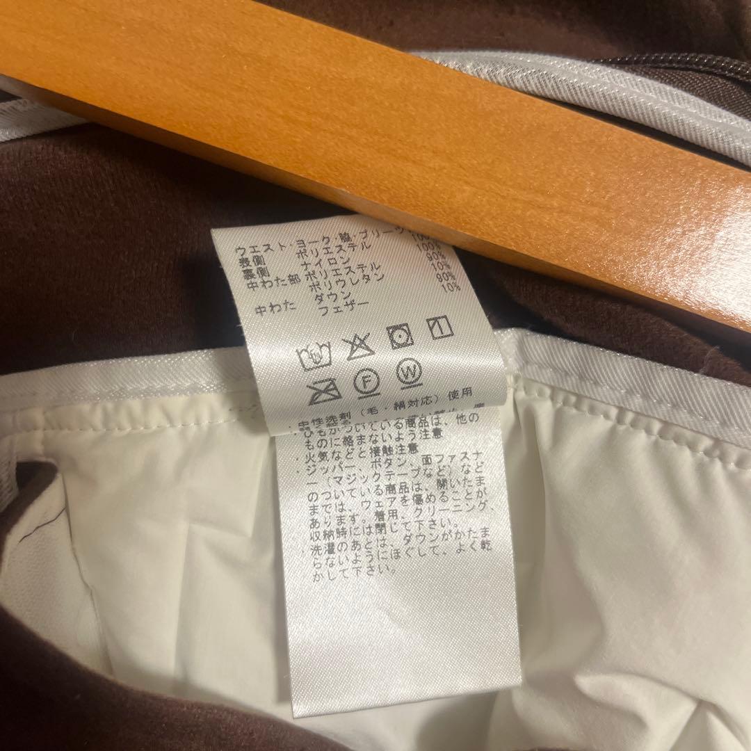 DESCENTE GOLF レディース ダウンジャケット スカート セットアップ