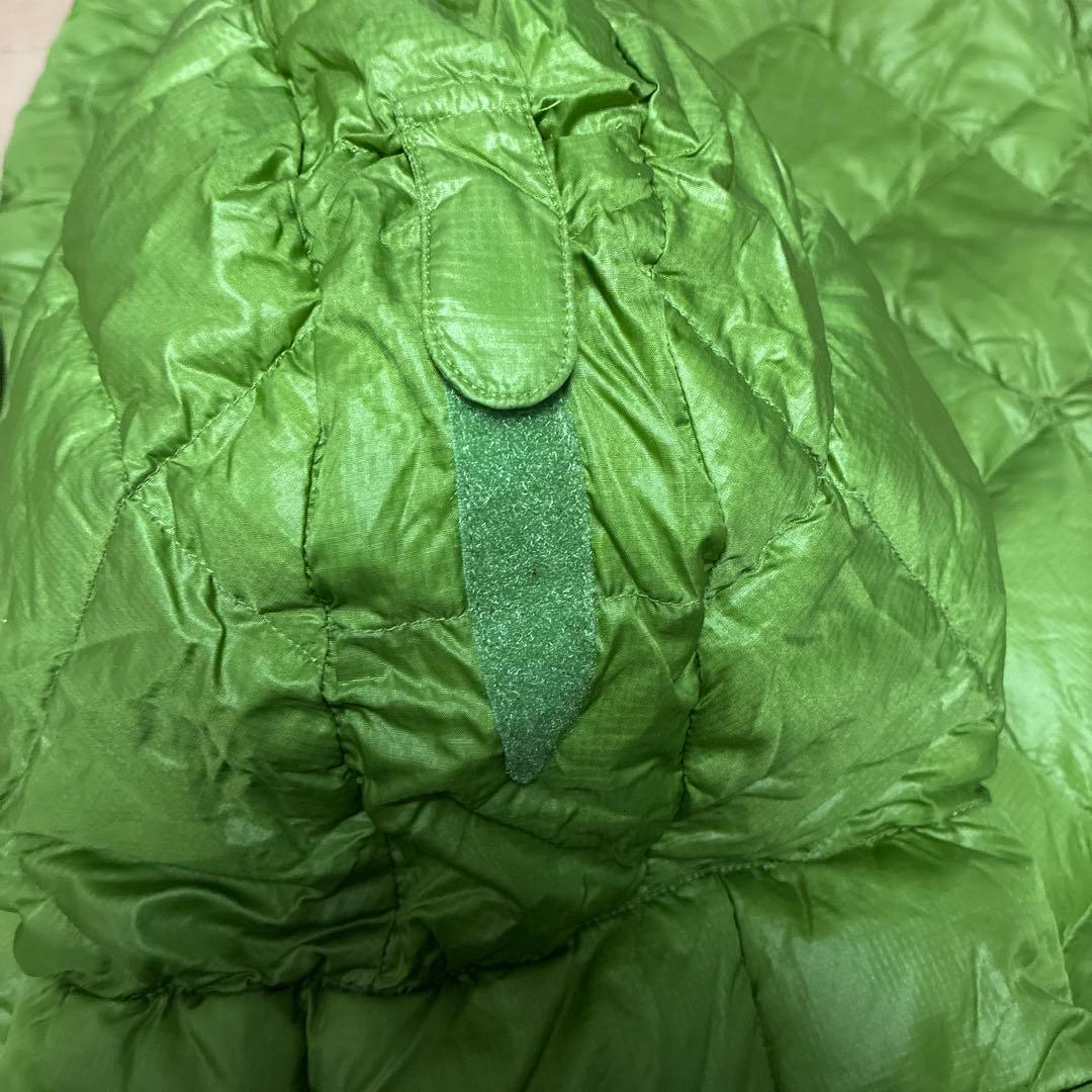 mont-bell ダウンジャケット キルティング短丈かつきくん着用