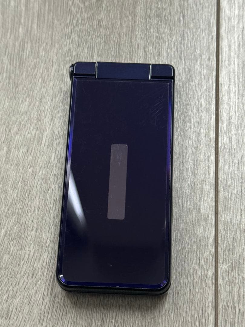 docomo AQUOS SH-01J 折りたたみ式 ブルーブラック