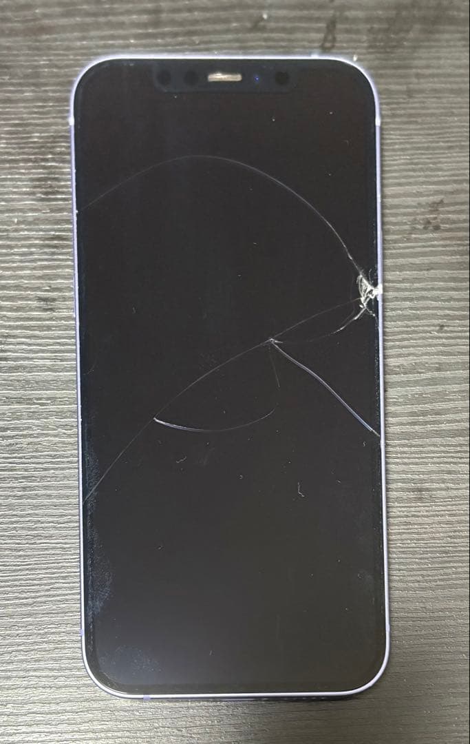 iPhone12 パープル 128GB（機能不良有り）