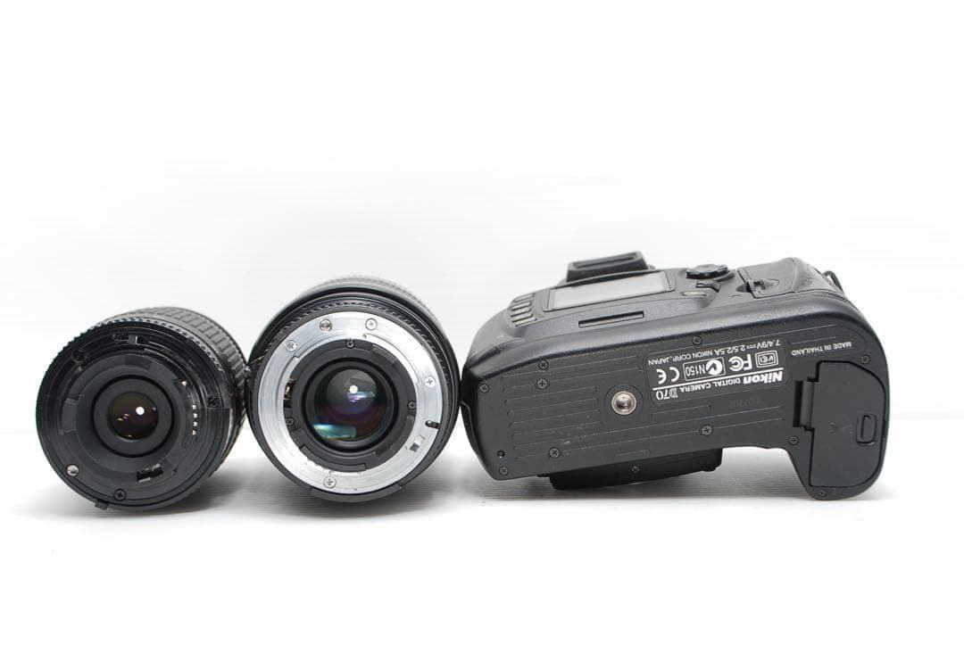 ▪️Nikon D70▪️望遠レンズ付き 格安 動作良好 人気 良品 コスパ◎