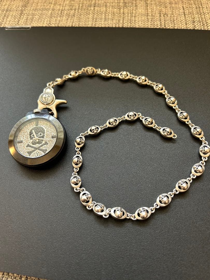 d*9様 【最終値下げ】ジャスティンデイビス　ウォレットチェーン　懐中時計付き