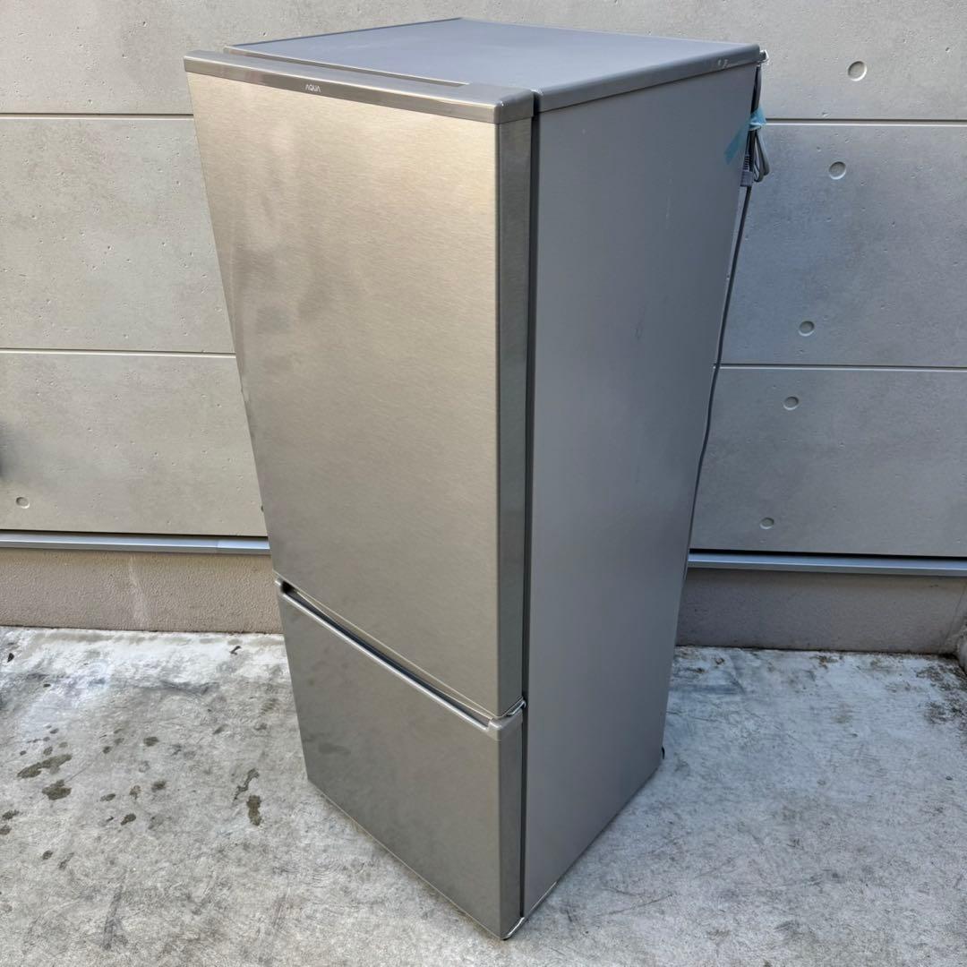 41⭐️2019年製美品★アクア　冷蔵庫　大型　2ドア　一人暮らし　シルバー