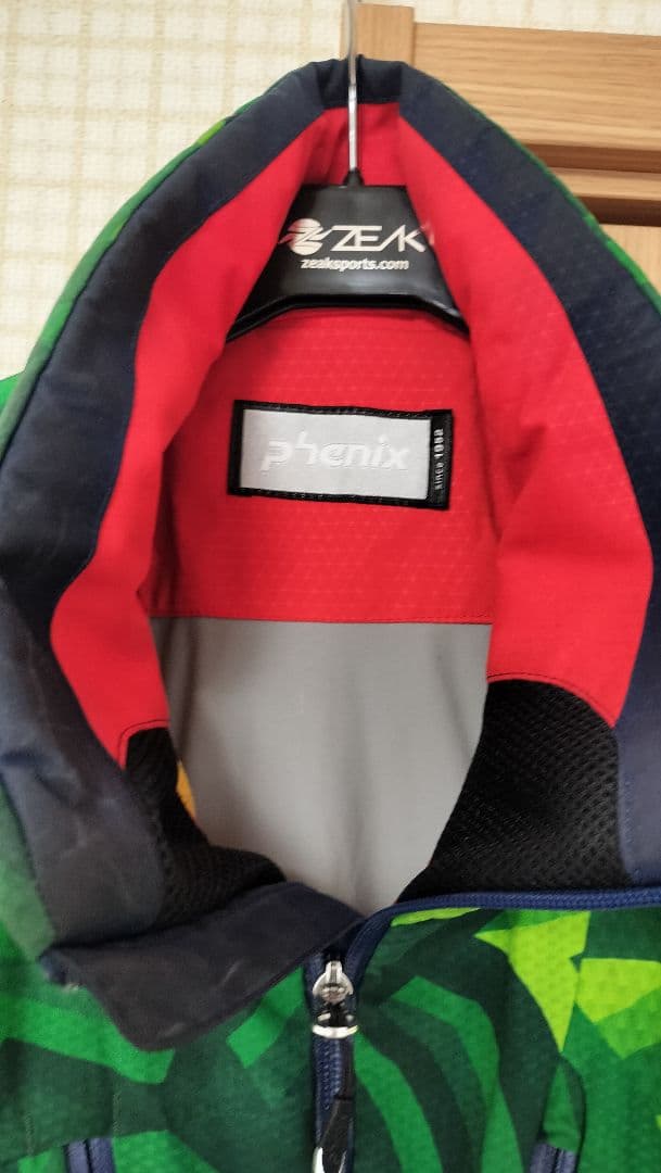 Phenix スキーウェア　スノーウェア　 ジャケット 緑