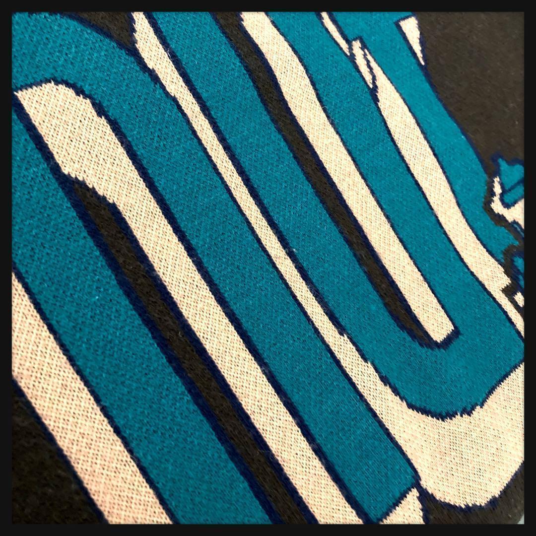 【即完売デザイン】ハフ★ビッグロゴ セーター 入手困難 ニット 希少XL 美品