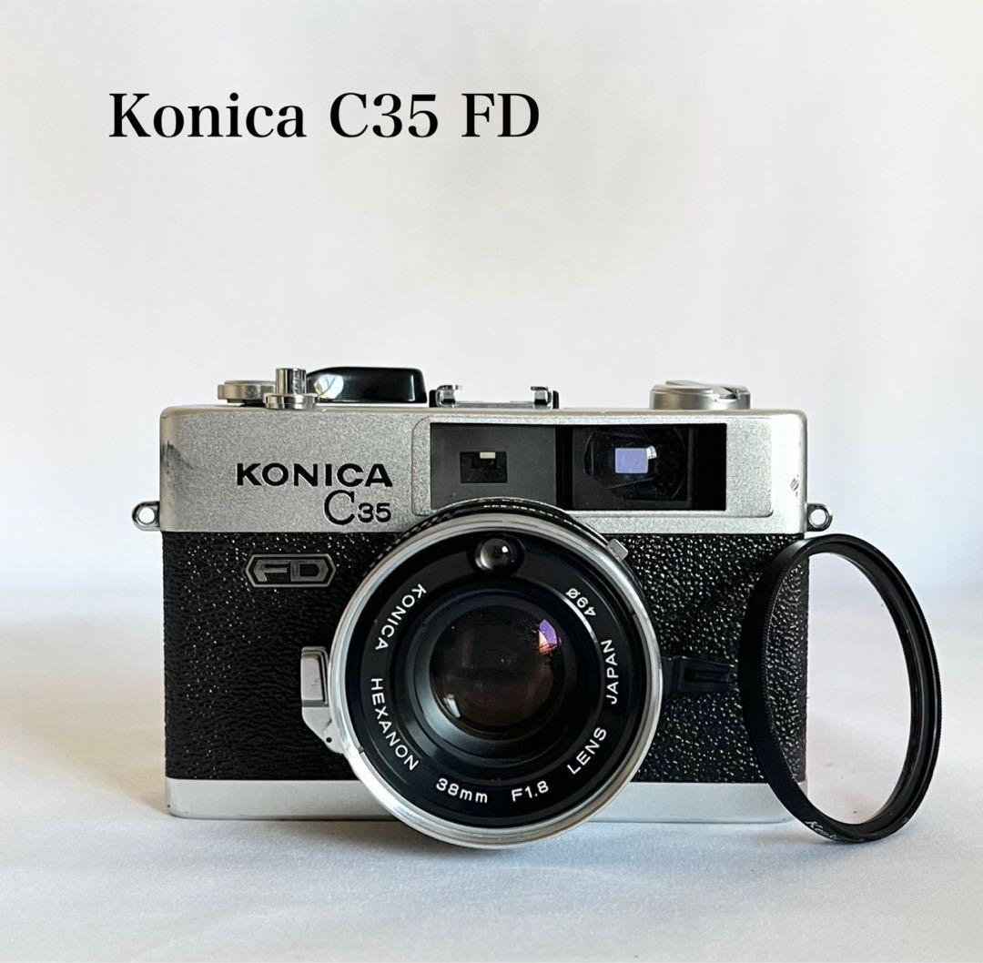 【完動品】Konica C35 FD フィルムカメラ 動作確認済み