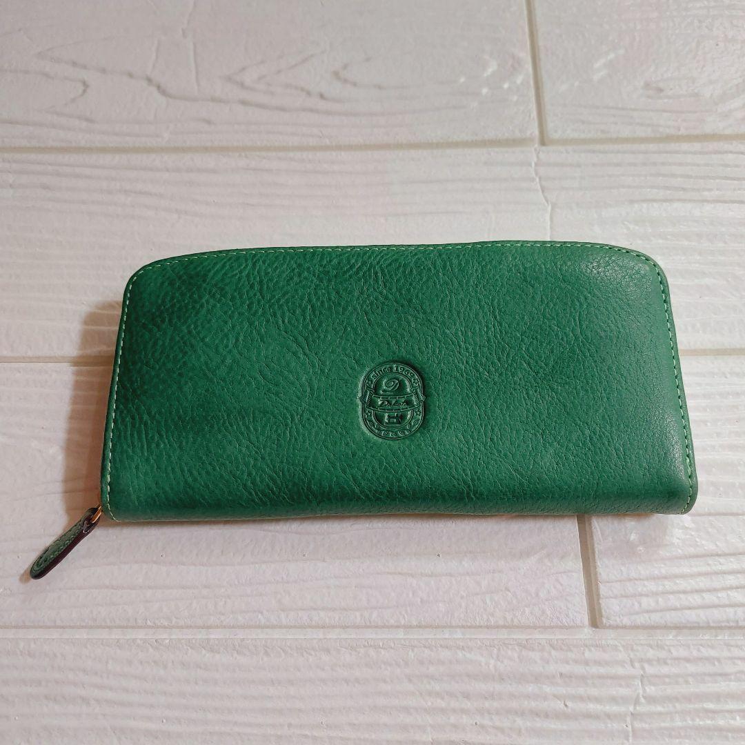 未使用✨Dakotaゼオライトレザー長財布　多収納♪ラウンドファスナー