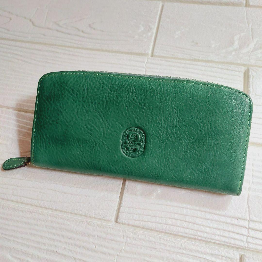 未使用✨Dakotaゼオライトレザー長財布　多収納♪ラウンドファスナー