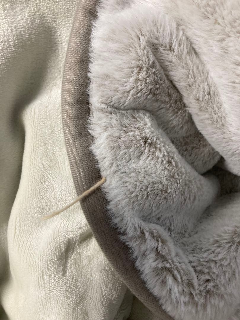 コイズミ ラビットファー 電気掛敷毛布 KDK-75241R 188×120cm