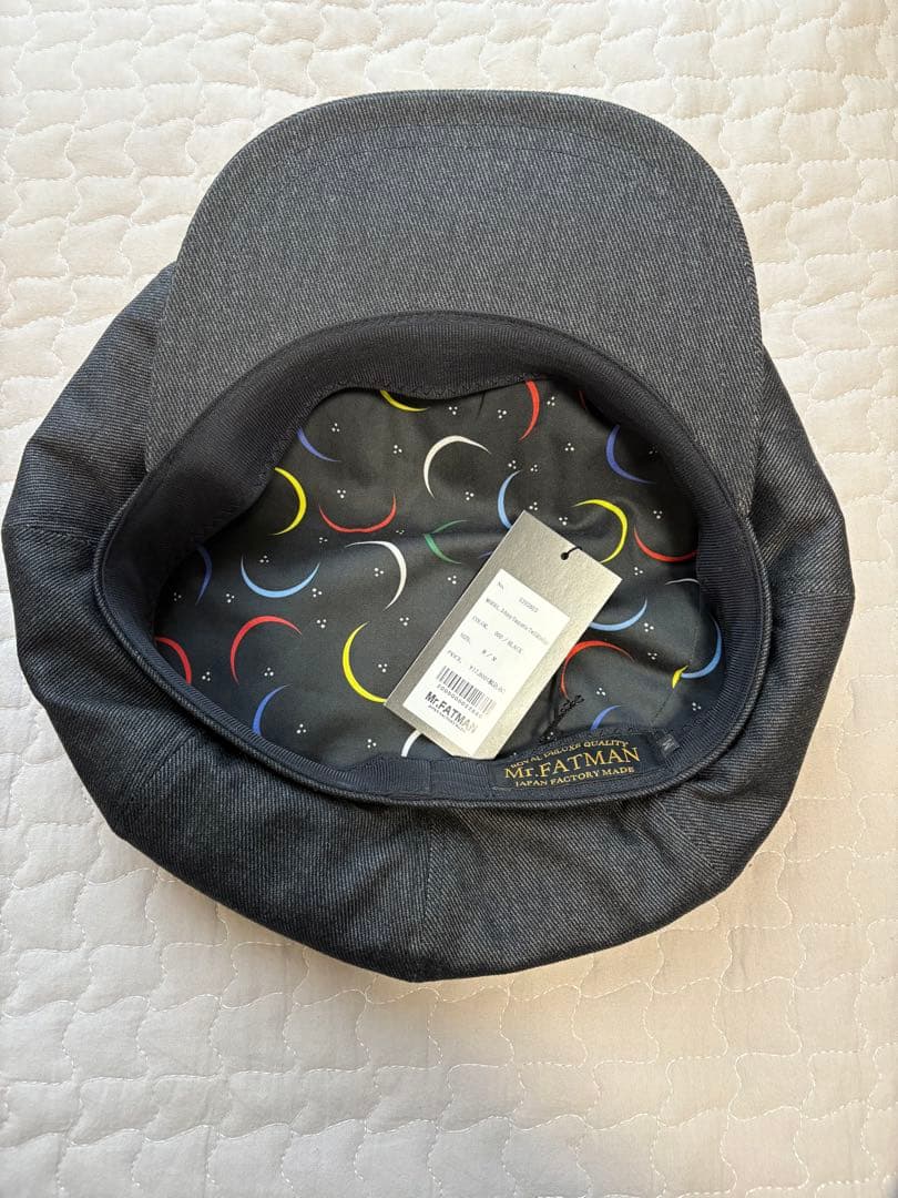 Mr.FATMAN 黒 キャスケット