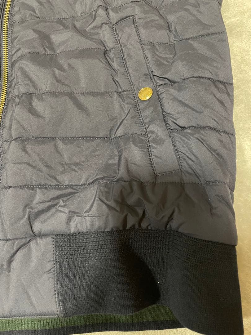 ラルフローレンパープルレーベル キルティングダウンベスト リバーシブル