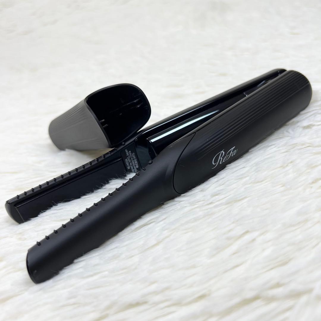 ReFa リファ フィンガーアイロン ブラック ヘアアイロン