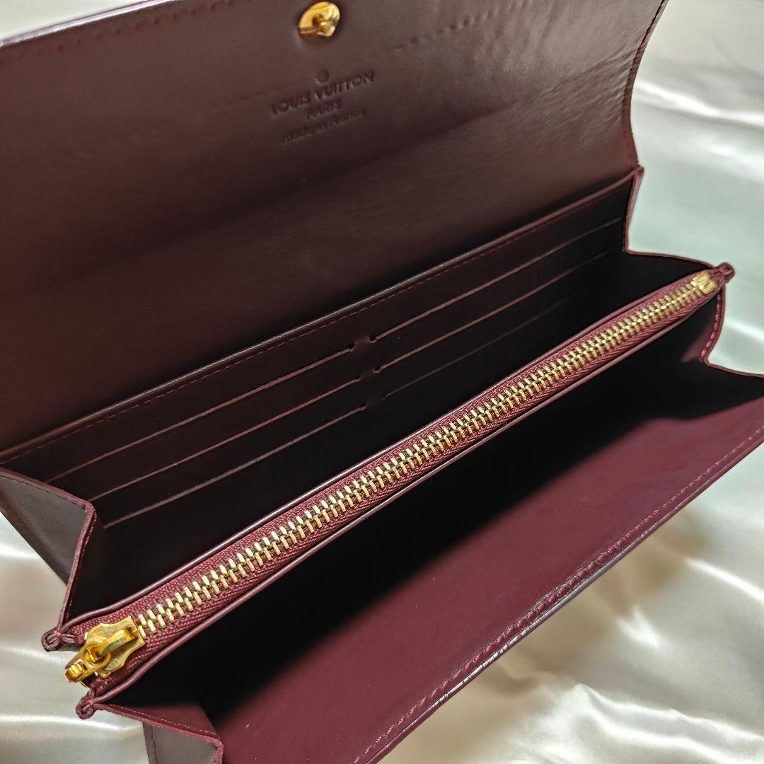 ★美品 ヴィトン Louis Vuitton 財布 ポルトフォイユサラ ヴェルニ