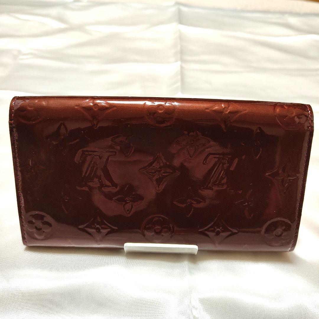 ★美品 ヴィトン Louis Vuitton 財布 ポルトフォイユサラ ヴェルニ