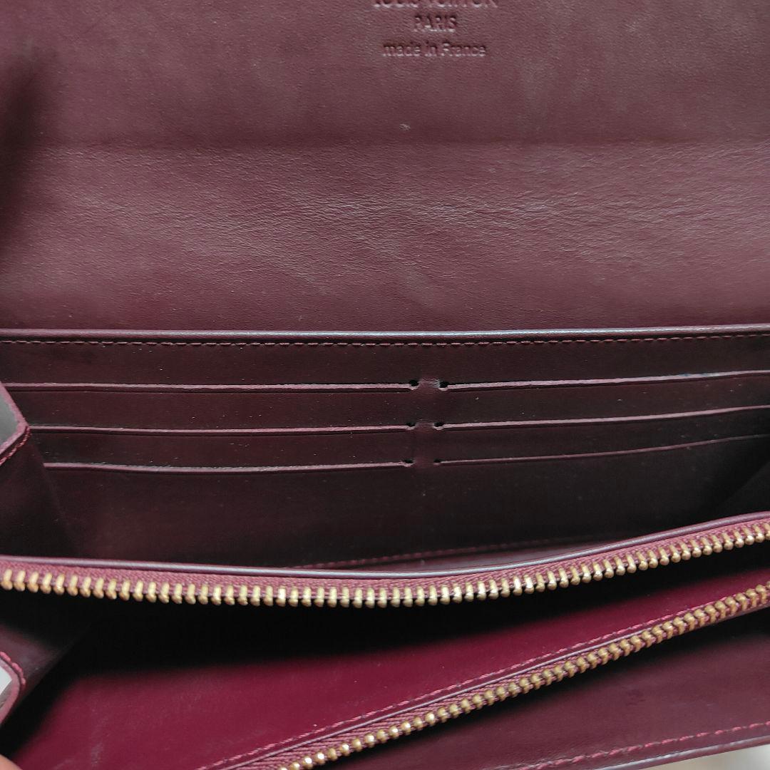 ★美品 ヴィトン Louis Vuitton 財布 ポルトフォイユサラ ヴェルニ