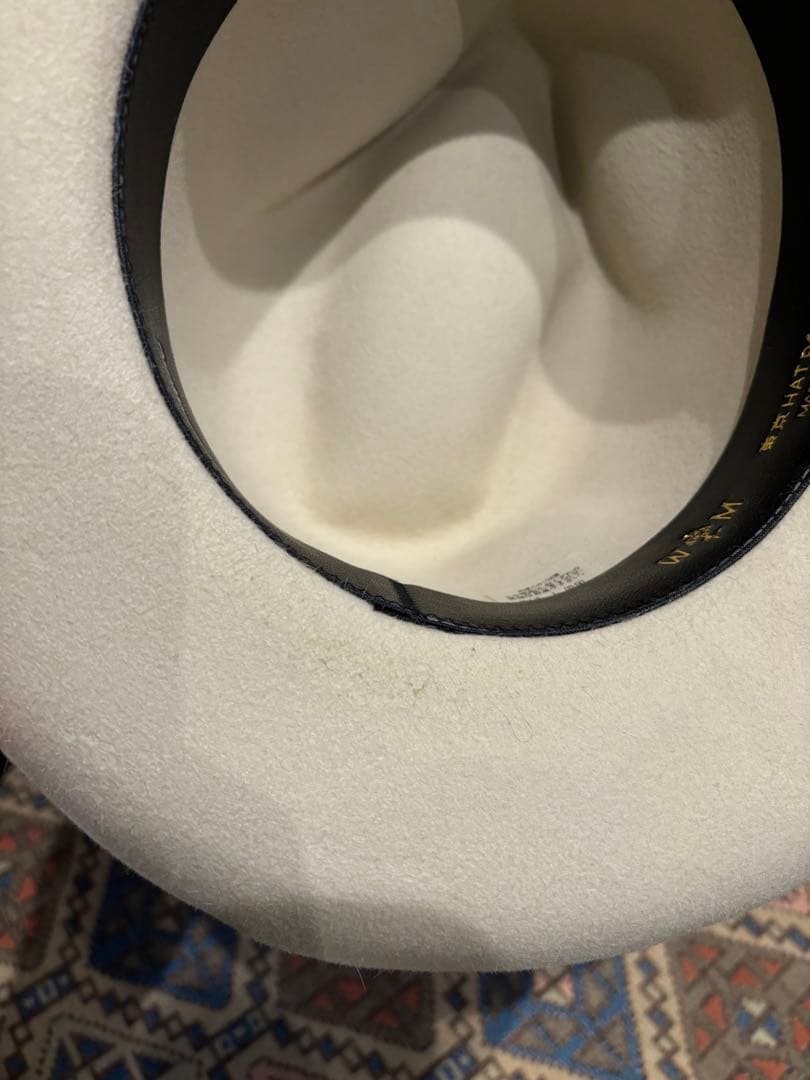 wackomariaハット　ベージュ　ワコマリア　キムタク　窪塚洋介