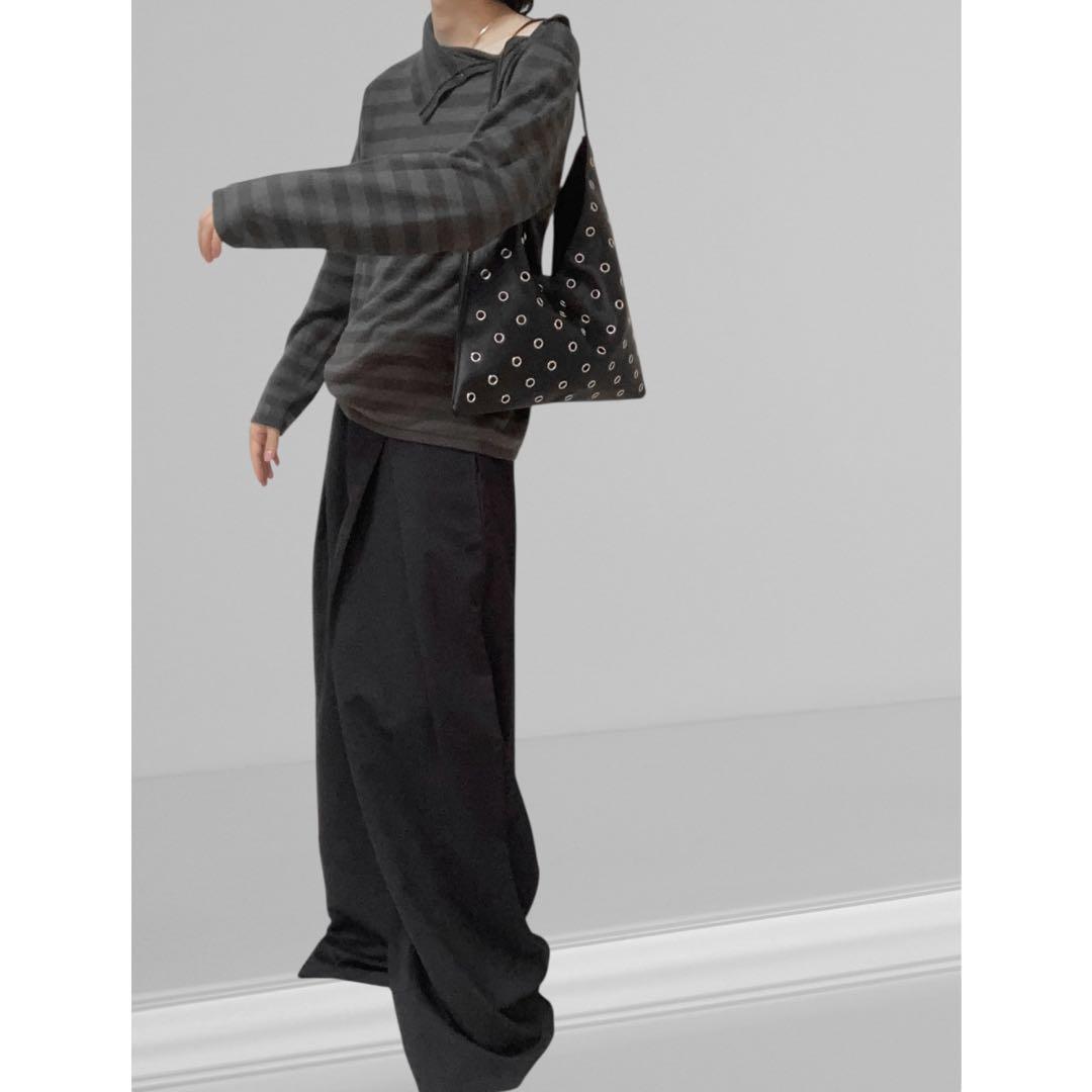 たまごぷりん EYELETS PU LEATHER BAG 3144B