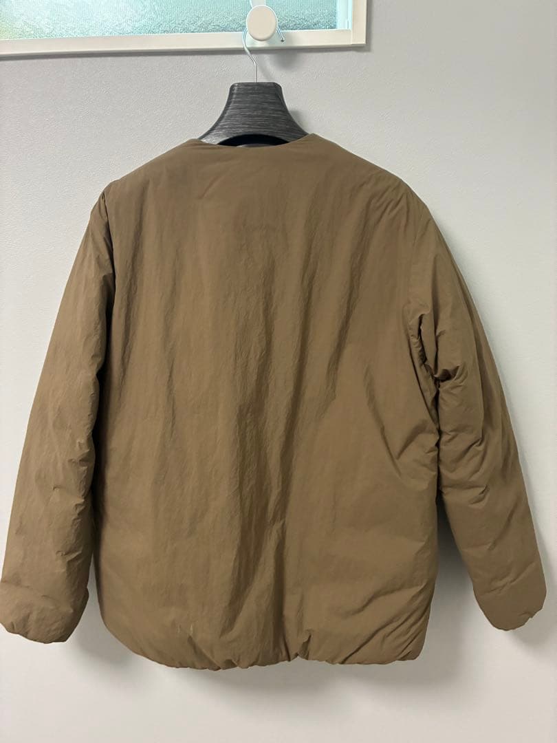 NANGA×UR /ナンガ×アーバンリサーチ　 ノーカラーダウンブルゾン