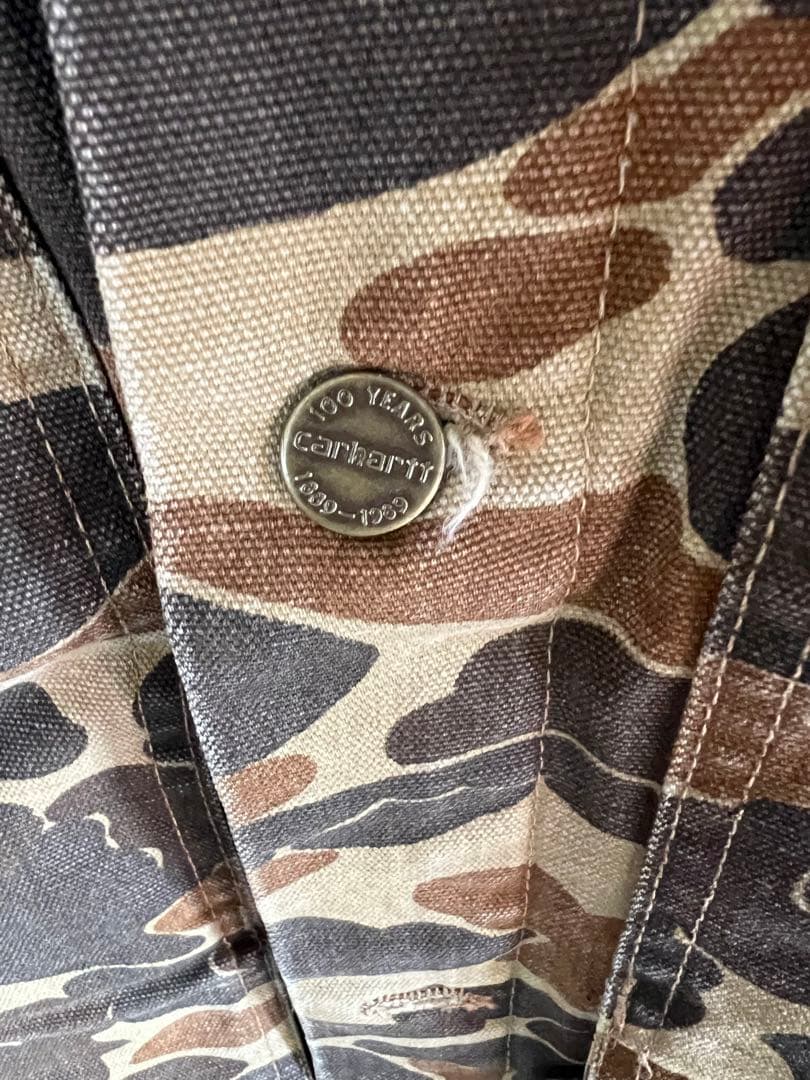 Carhartt ダックカモ ハンティングジャケット ジャンク