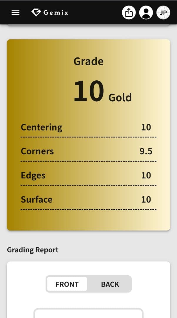 T*o様 Gemix 10 Gold レジアイスex プレイヤーズプロモ