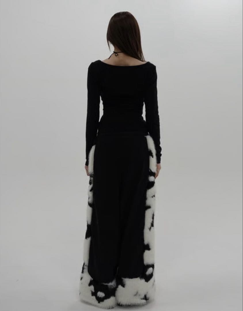 パンツ fur loose pants kiss the club