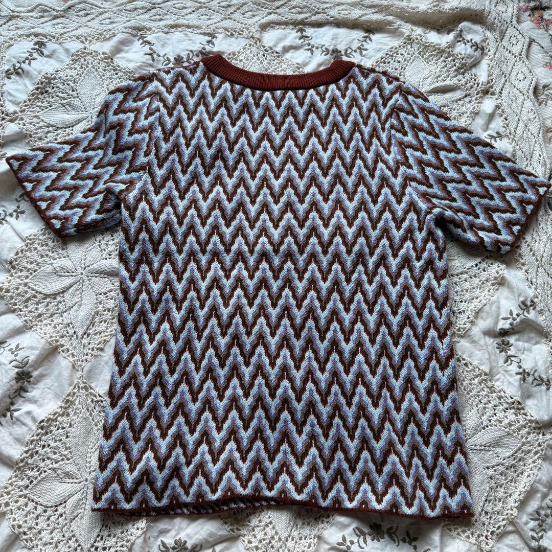 misha&puff Jacquard Cale トップスとスカートのセット