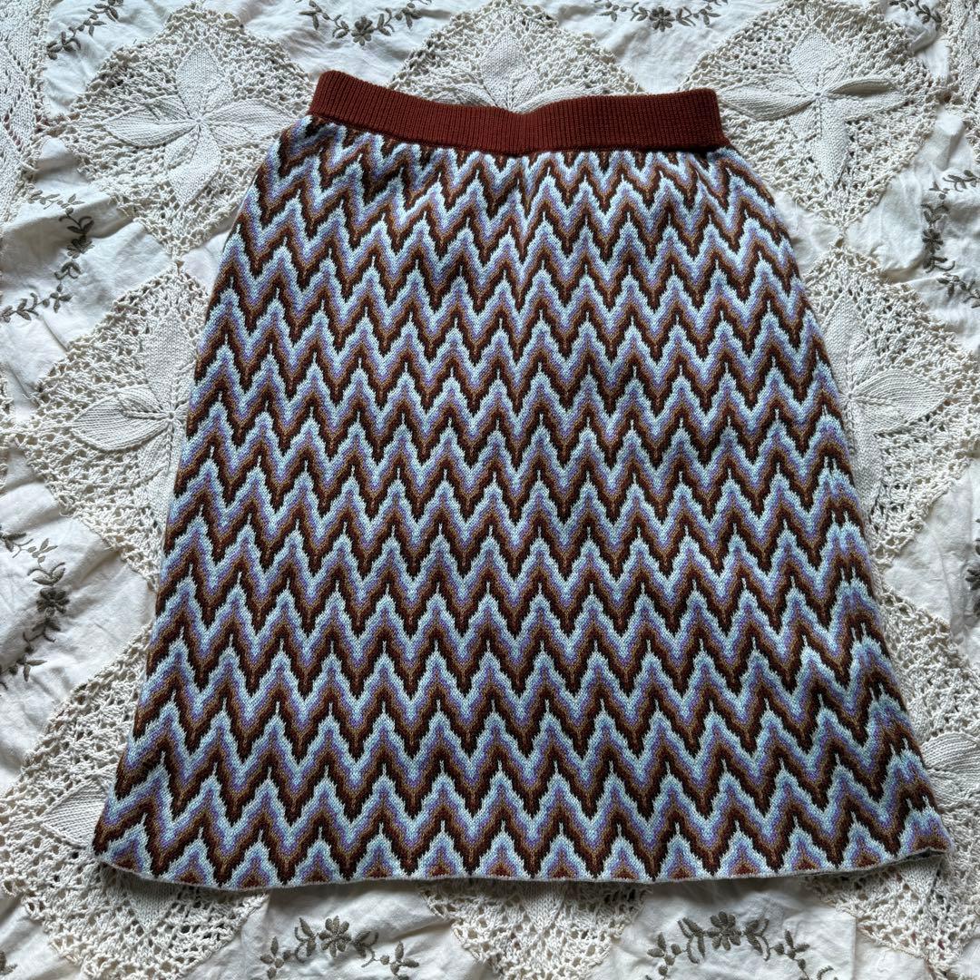 misha&puff Jacquard Cale トップスとスカートのセット