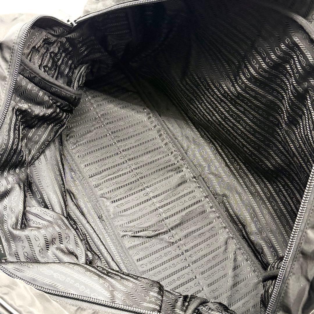 【専用】プラダ 2way ボストンバッグ ナイロン サフィアーノ 三角ロゴ 黒