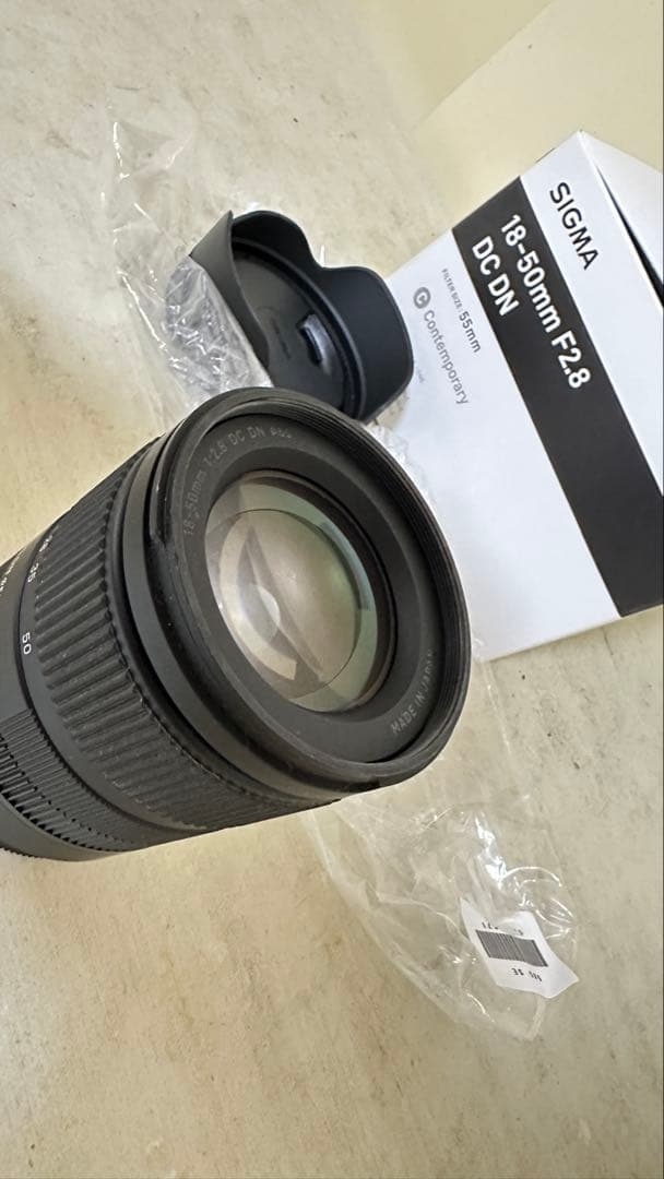 SIGMA 18-50mm F2.8 DC DN（ソニーEマウント用）