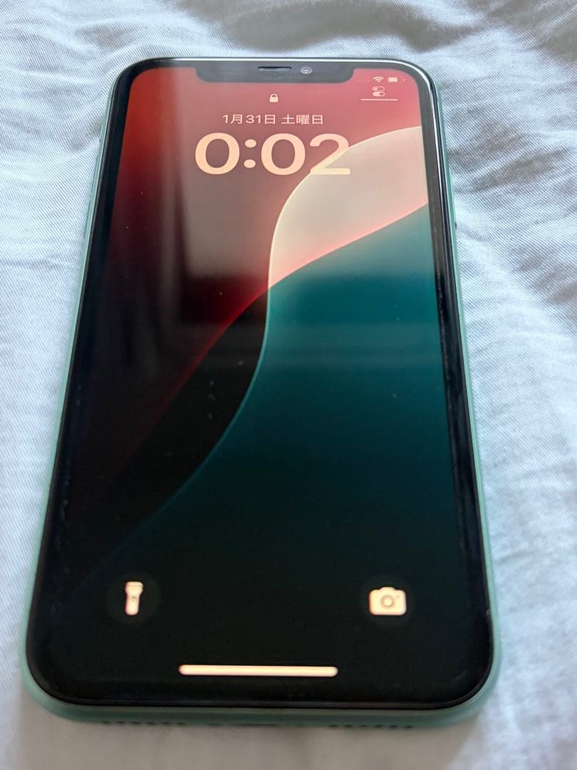 付属品付き！SIMフリー Apple iPhone11 64GB ミントグリーン