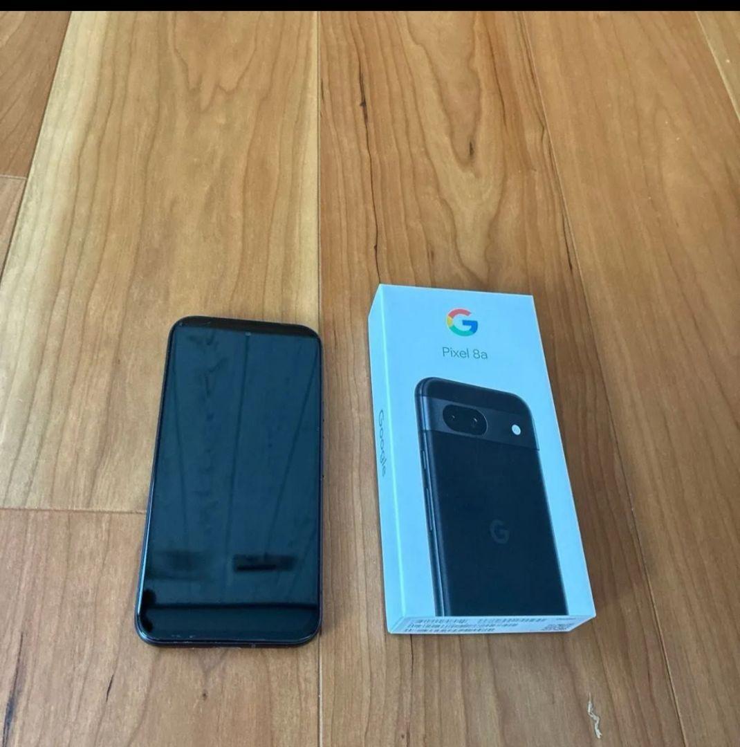 Pixel 8a 6.1インチ 8GB ストレージ128GB Obsidian