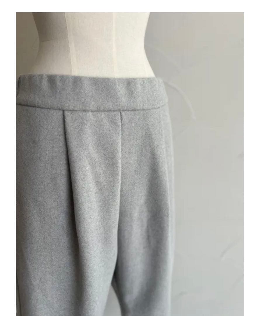 新品★JULY NINE★ふわもちパンツ⭐︎グレー⭐︎36