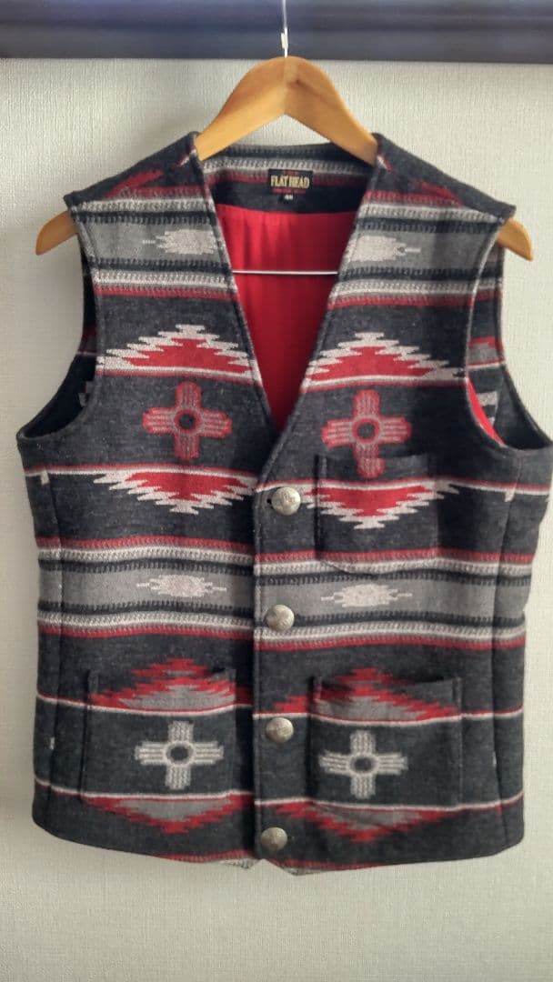 FLAT HEAD ウール ベスト サイズ40