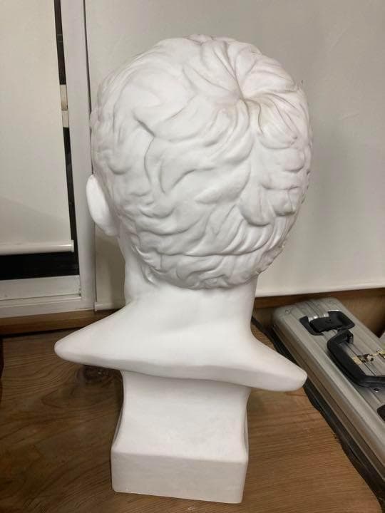 アグリッパ　石膏像　彫刻　胸像