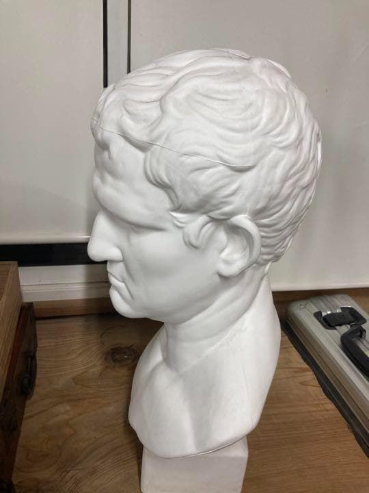 アグリッパ　石膏像　彫刻　胸像
