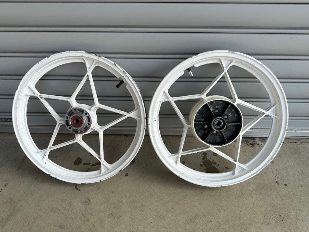 GS400 純正ホイール前後セット