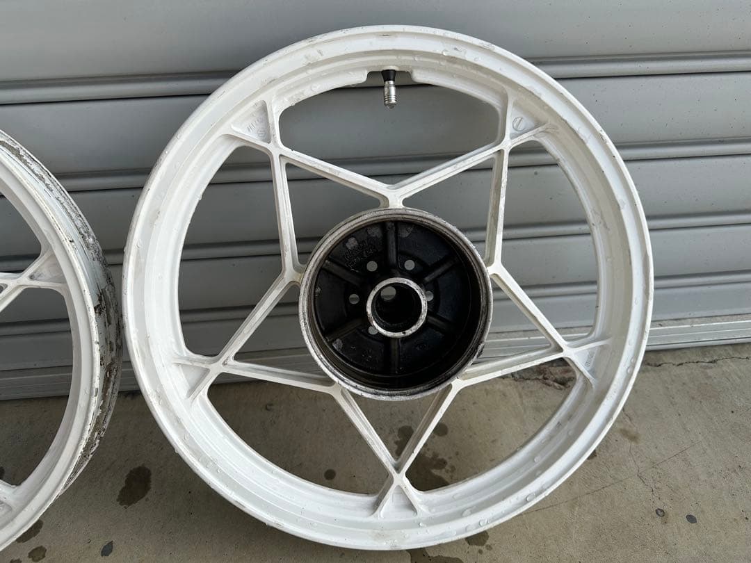 GS400 純正ホイール前後セット