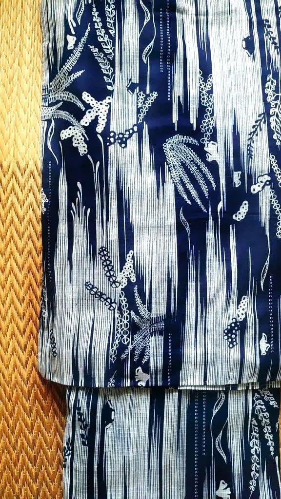 東京染 伝統工芸 江戸浴衣 高常 高橋常兵衛 反端付き